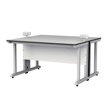 Hard Pro Lab Bench Island Type